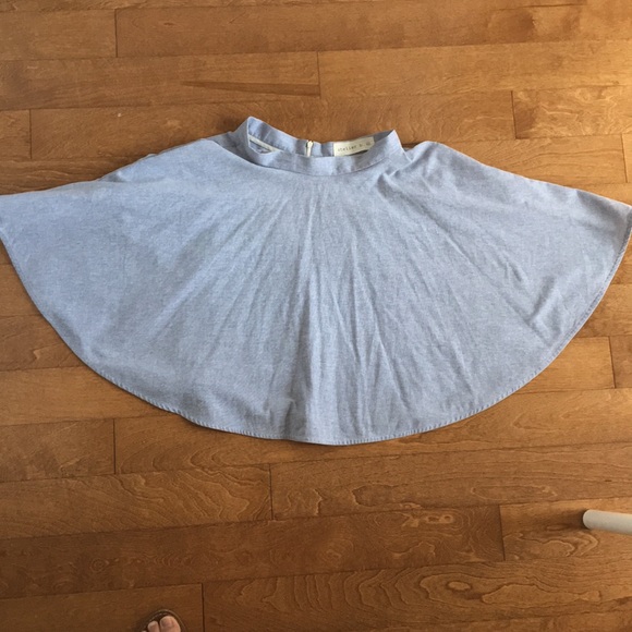 Atelier B Circle skirt XS light blue chambray - Picture 3 of 8